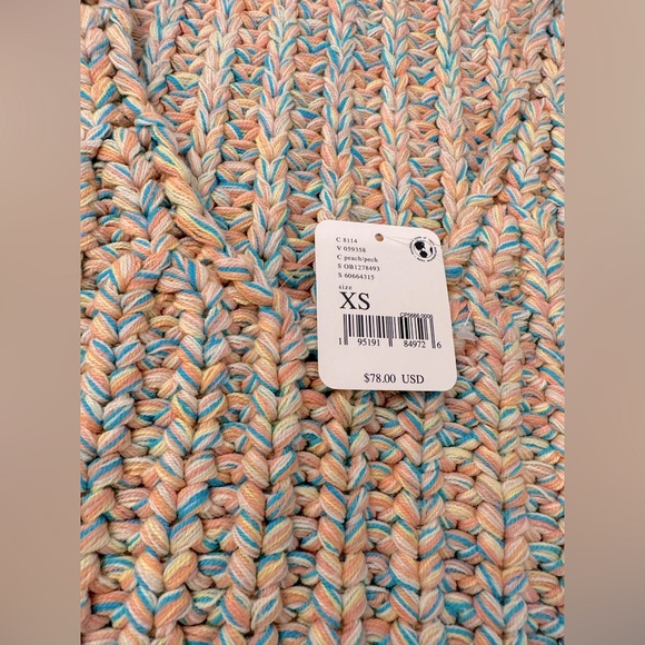 NWT  Free People crochet hoopla vest knit crop tank - Picture 4 of 11